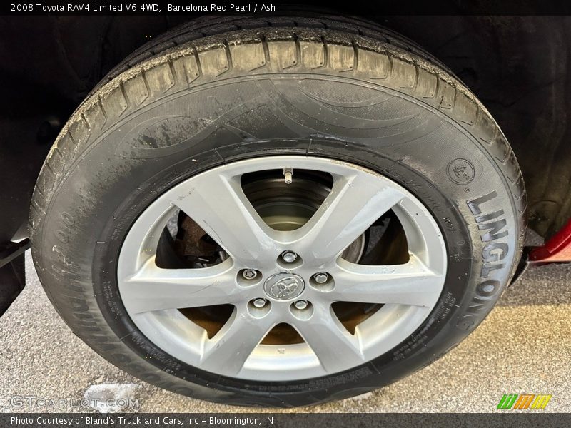 Barcelona Red Pearl / Ash 2008 Toyota RAV4 Limited V6 4WD