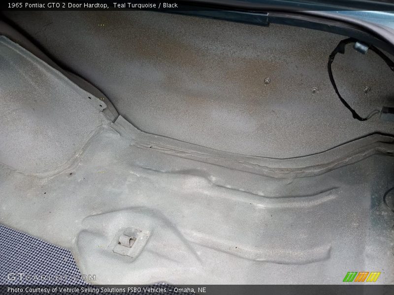 Teal Turquoise / Black 1965 Pontiac GTO 2 Door Hardtop