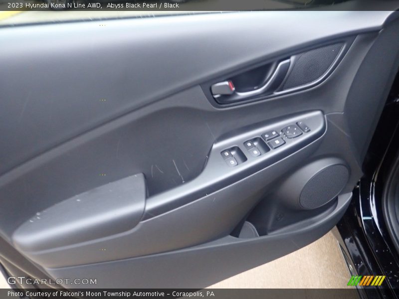 Door Panel of 2023 Kona N Line AWD