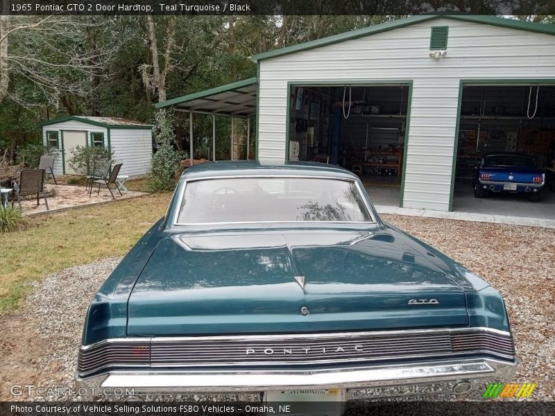 Teal Turquoise / Black 1965 Pontiac GTO 2 Door Hardtop