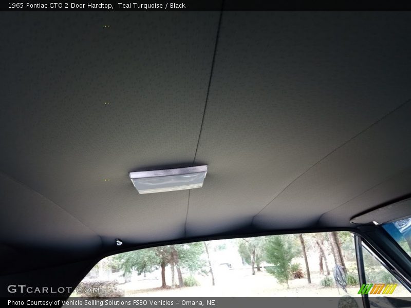 Teal Turquoise / Black 1965 Pontiac GTO 2 Door Hardtop