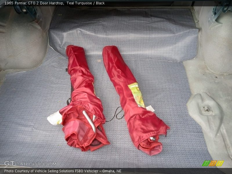 Teal Turquoise / Black 1965 Pontiac GTO 2 Door Hardtop