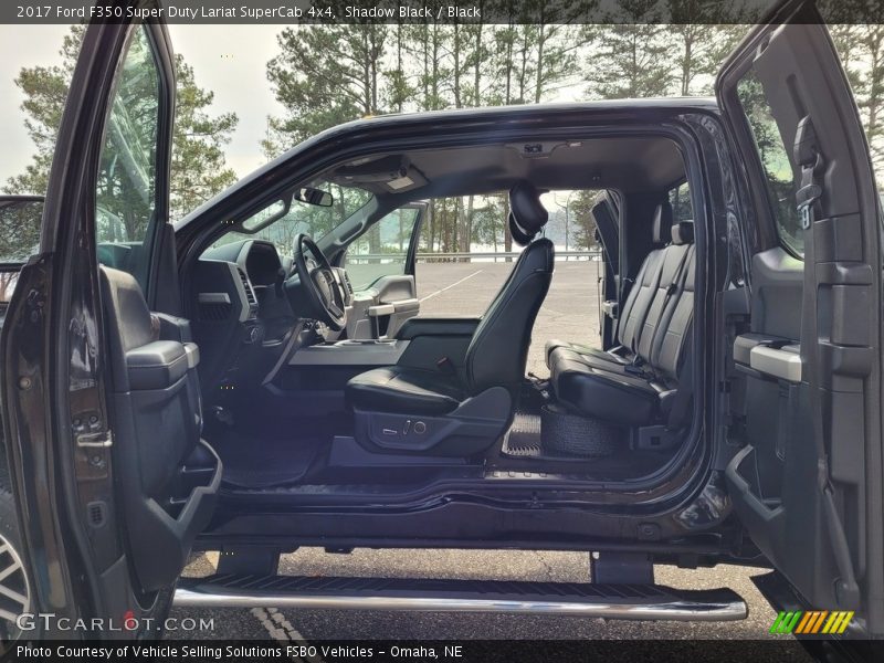 Shadow Black / Black 2017 Ford F350 Super Duty Lariat SuperCab 4x4