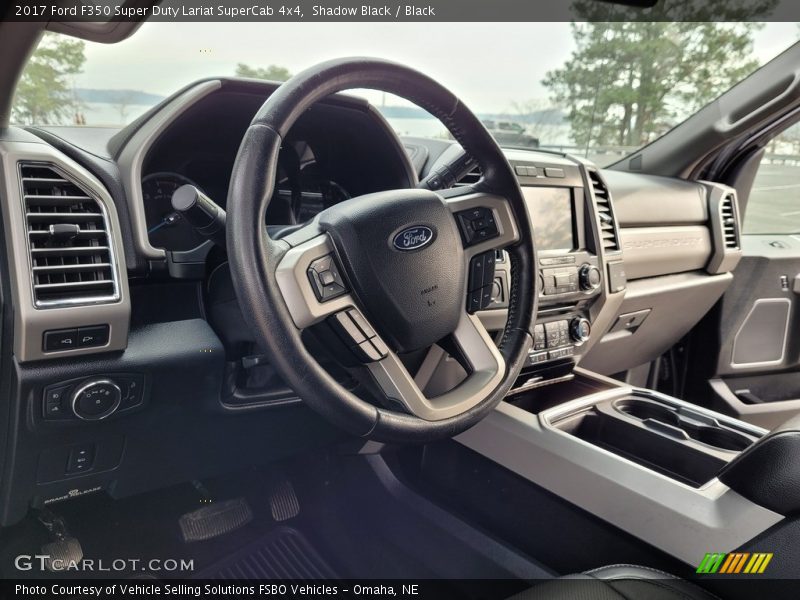 Shadow Black / Black 2017 Ford F350 Super Duty Lariat SuperCab 4x4