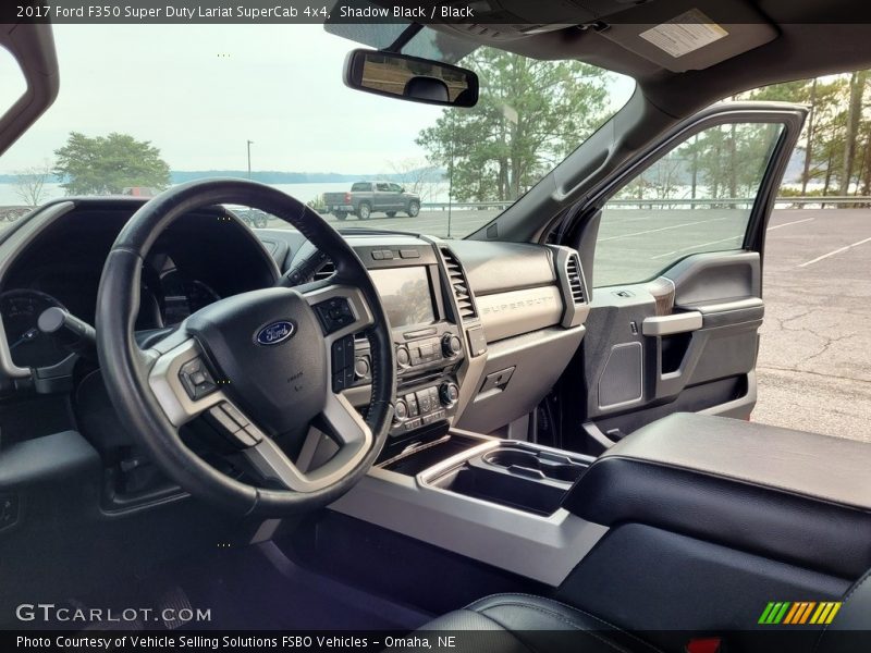 Shadow Black / Black 2017 Ford F350 Super Duty Lariat SuperCab 4x4