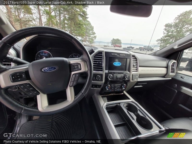Dashboard of 2017 F350 Super Duty Lariat SuperCab 4x4