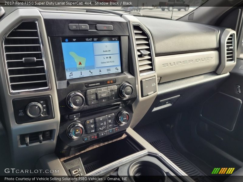 Dashboard of 2017 F350 Super Duty Lariat SuperCab 4x4