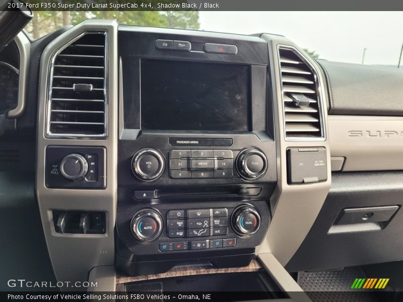 Shadow Black / Black 2017 Ford F350 Super Duty Lariat SuperCab 4x4