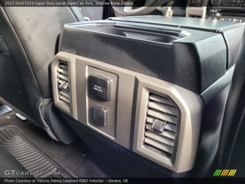 Shadow Black / Black 2017 Ford F350 Super Duty Lariat SuperCab 4x4