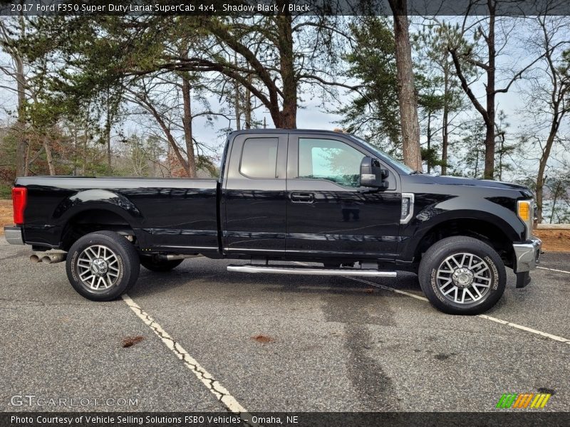  2017 F350 Super Duty Lariat SuperCab 4x4 Shadow Black