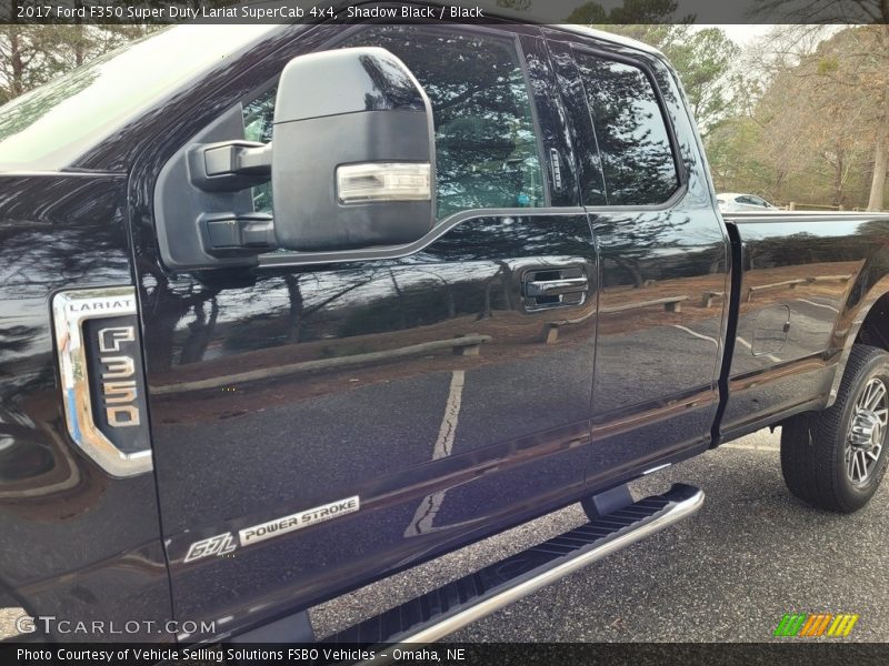 Shadow Black / Black 2017 Ford F350 Super Duty Lariat SuperCab 4x4