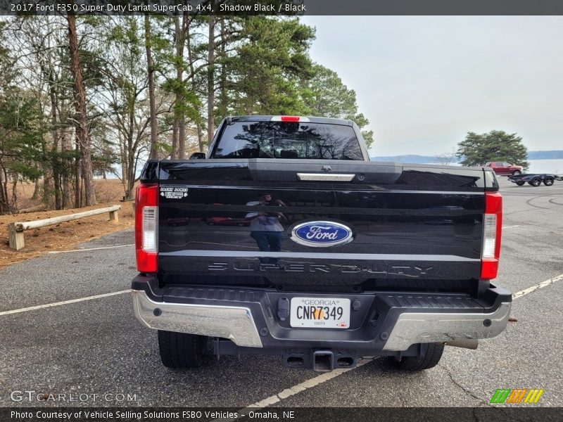 Shadow Black / Black 2017 Ford F350 Super Duty Lariat SuperCab 4x4