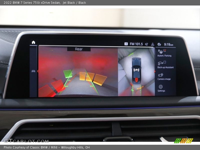 Jet Black / Black 2022 BMW 7 Series 750i xDrive Sedan