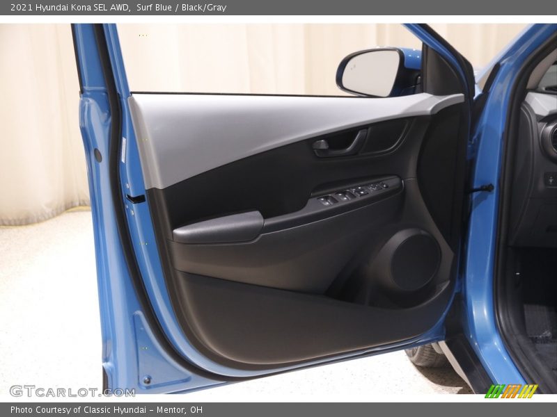 Door Panel of 2021 Kona SEL AWD