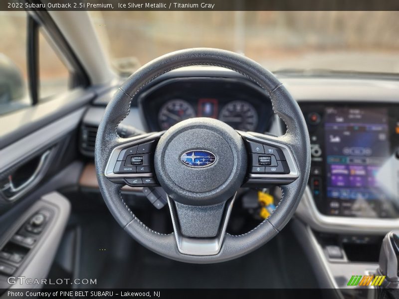 Ice Silver Metallic / Titanium Gray 2022 Subaru Outback 2.5i Premium