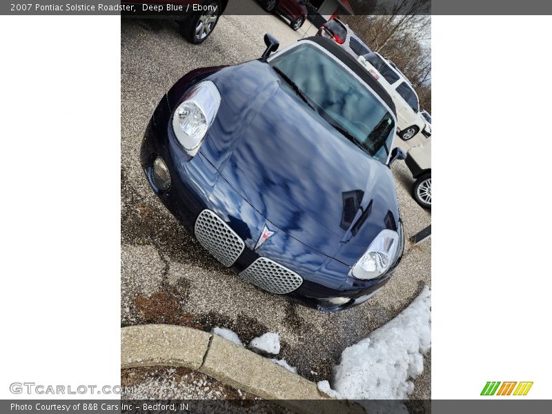 Deep Blue / Ebony 2007 Pontiac Solstice Roadster
