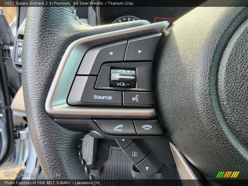 Ice Silver Metallic / Titanium Gray 2022 Subaru Outback 2.5i Premium