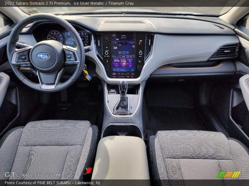 Ice Silver Metallic / Titanium Gray 2022 Subaru Outback 2.5i Premium