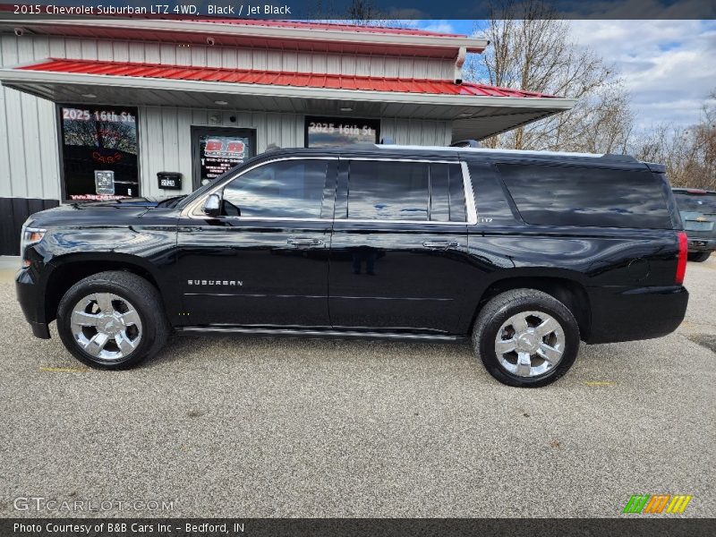 Black / Jet Black 2015 Chevrolet Suburban LTZ 4WD