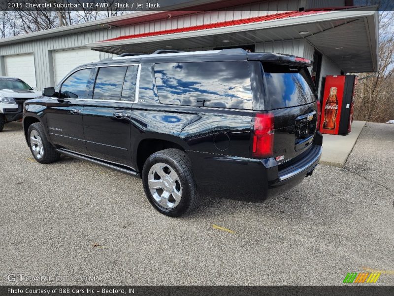 Black / Jet Black 2015 Chevrolet Suburban LTZ 4WD
