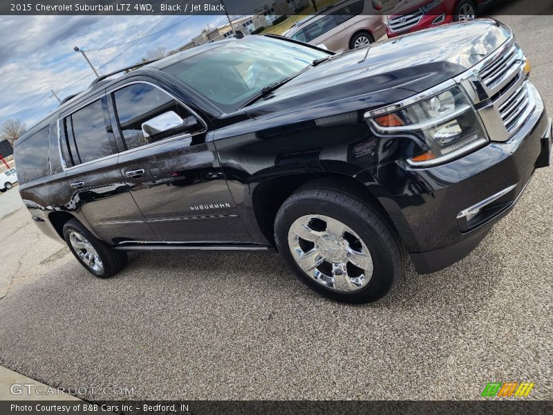 Black / Jet Black 2015 Chevrolet Suburban LTZ 4WD