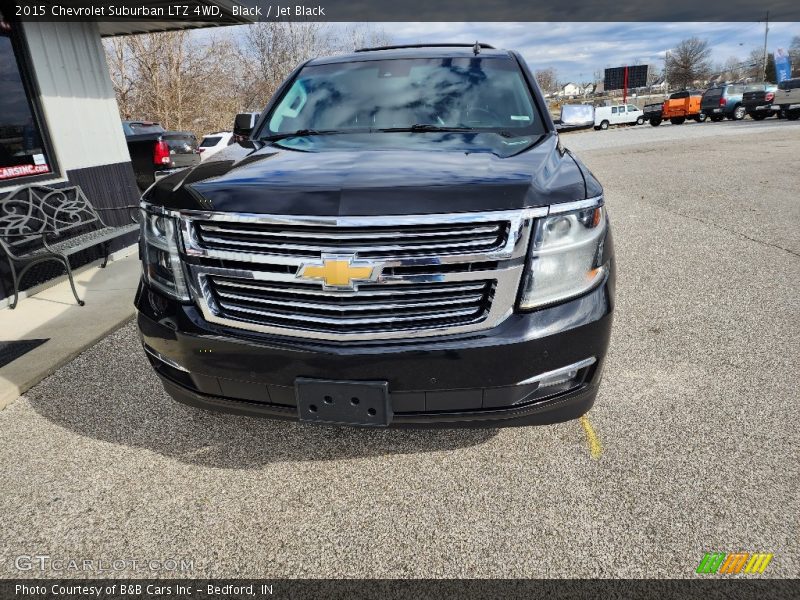Black / Jet Black 2015 Chevrolet Suburban LTZ 4WD