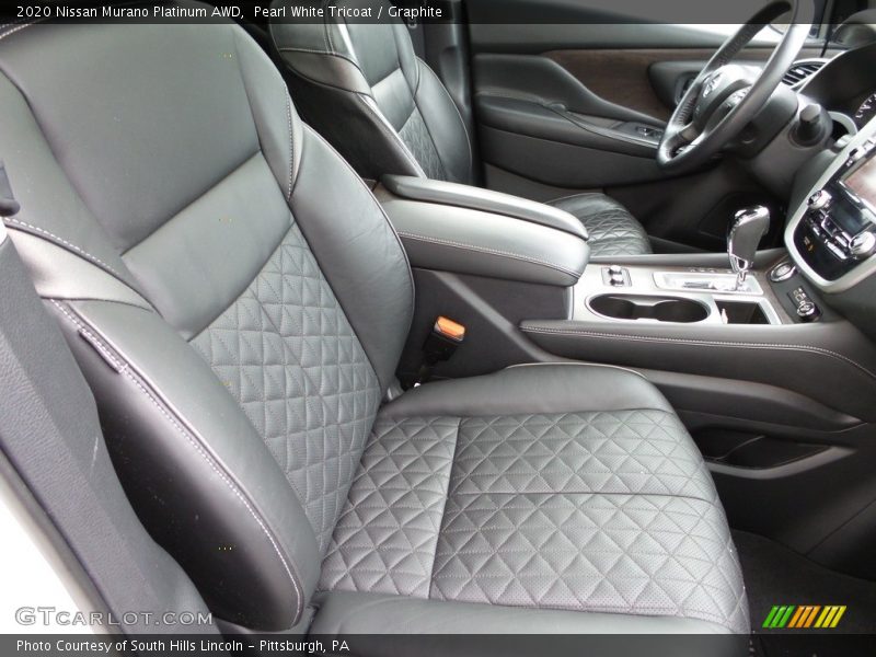 Front Seat of 2020 Murano Platinum AWD