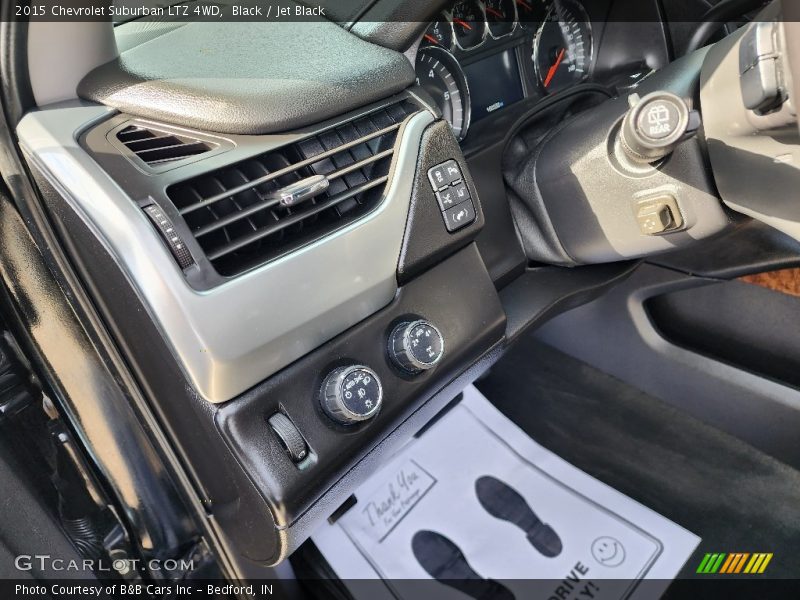 Black / Jet Black 2015 Chevrolet Suburban LTZ 4WD