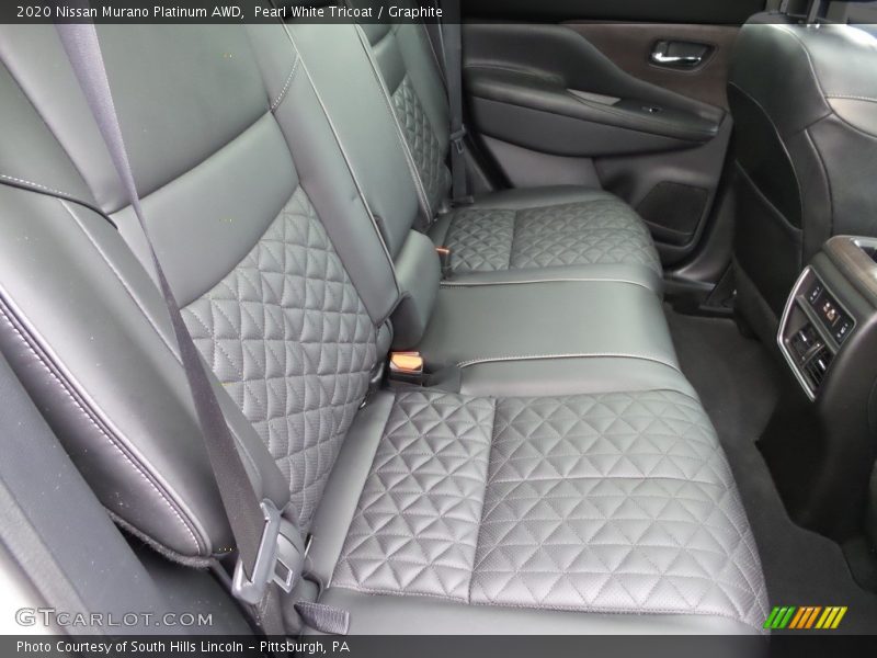 Rear Seat of 2020 Murano Platinum AWD