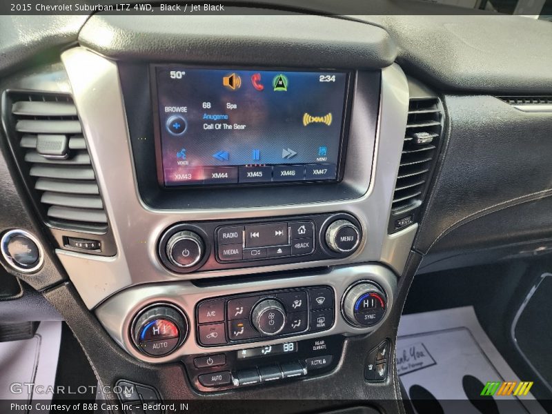 Black / Jet Black 2015 Chevrolet Suburban LTZ 4WD
