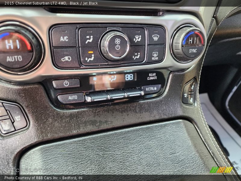 Black / Jet Black 2015 Chevrolet Suburban LTZ 4WD