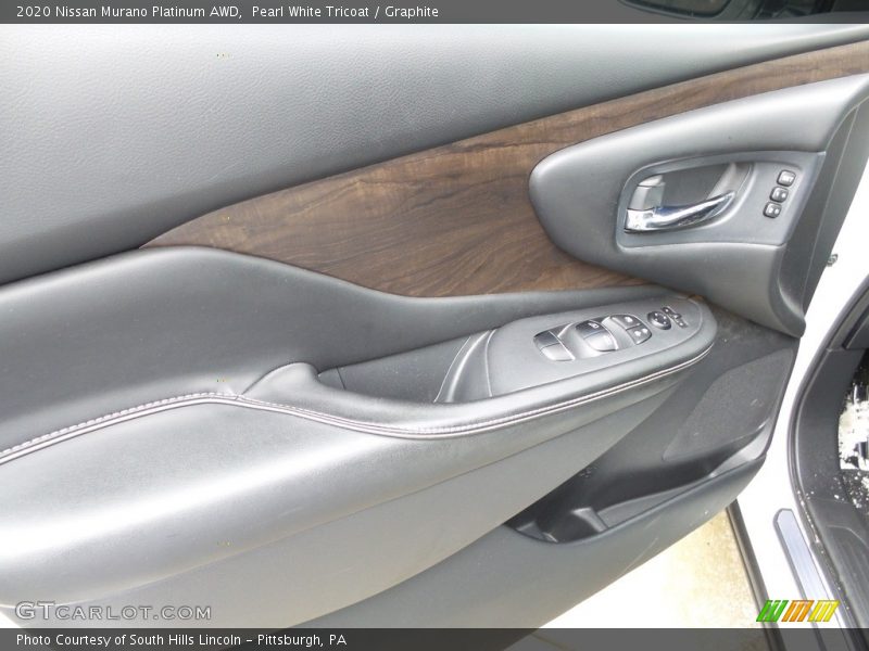 Door Panel of 2020 Murano Platinum AWD