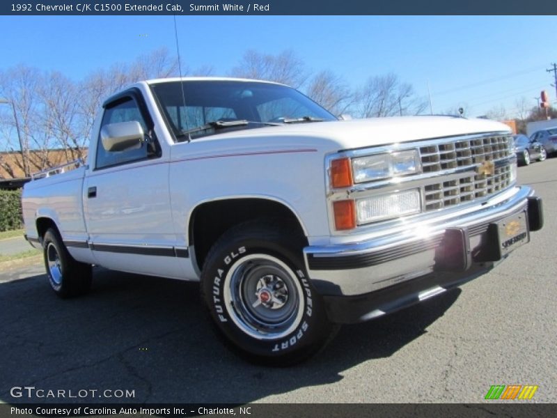  1992 C/K C1500 Extended Cab Summit White