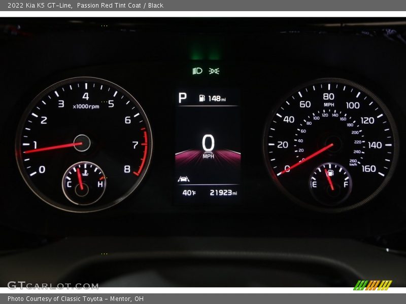  2022 K5 GT-Line GT-Line Gauges