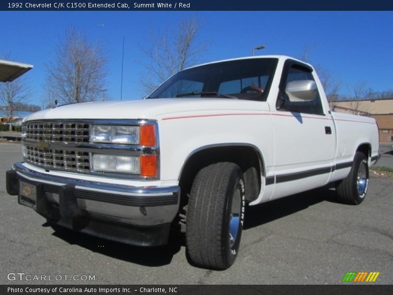  1992 C/K C1500 Extended Cab Summit White