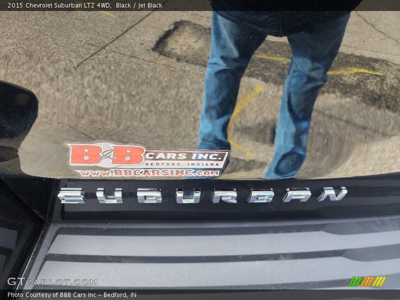 Black / Jet Black 2015 Chevrolet Suburban LTZ 4WD