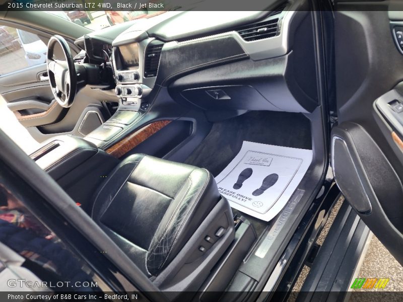 Black / Jet Black 2015 Chevrolet Suburban LTZ 4WD
