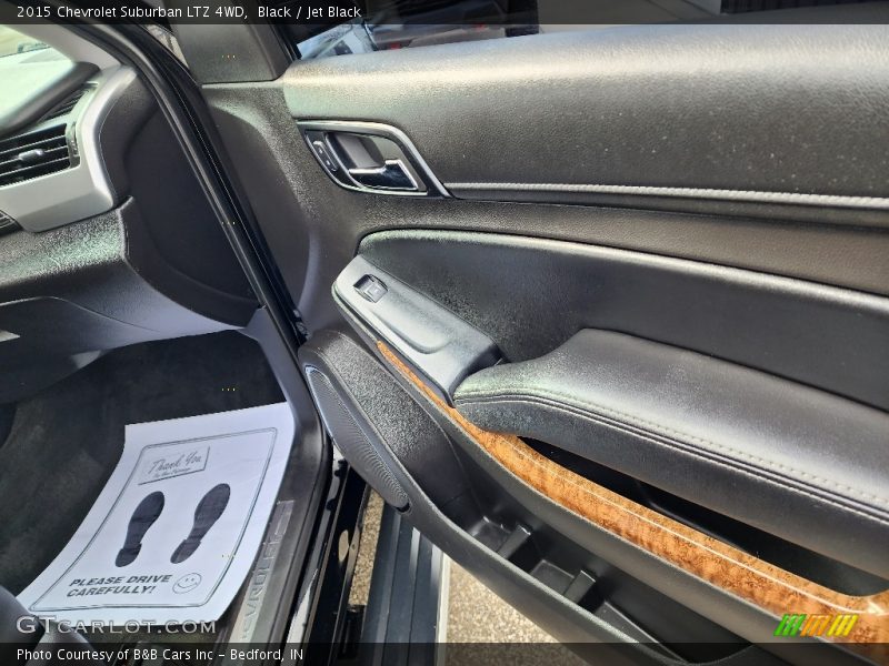 Black / Jet Black 2015 Chevrolet Suburban LTZ 4WD
