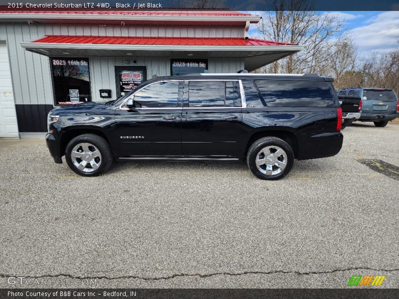Black / Jet Black 2015 Chevrolet Suburban LTZ 4WD