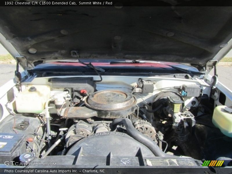  1992 C/K C1500 Extended Cab Engine - 5.7 Liter OHV 16-Valve V8