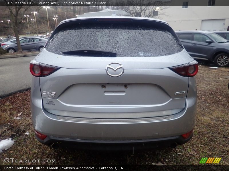 Sonic Silver Metallic / Black 2019 Mazda CX-5 Touring AWD