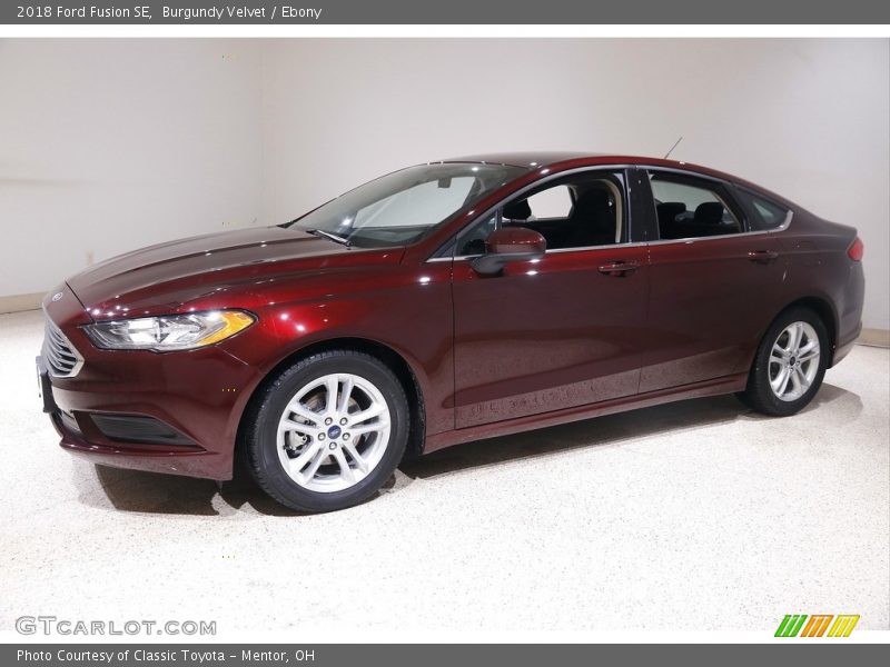 Burgundy Velvet / Ebony 2018 Ford Fusion SE