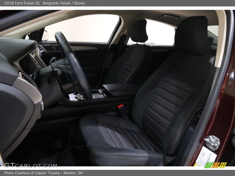Burgundy Velvet / Ebony 2018 Ford Fusion SE