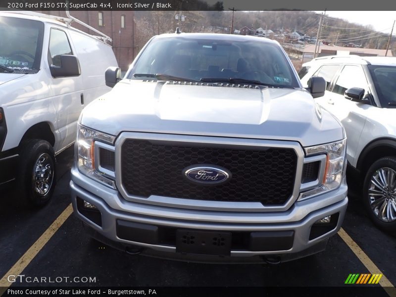 Iconic Silver / Black 2020 Ford F150 STX SuperCab 4x4
