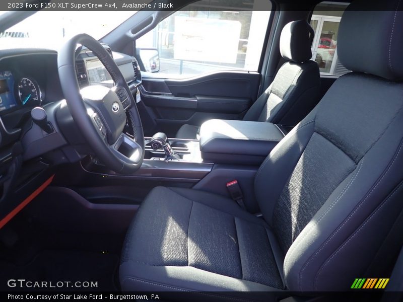 Front Seat of 2023 F150 XLT SuperCrew 4x4