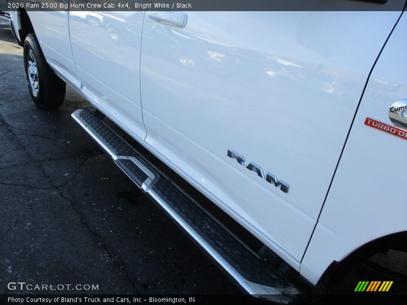 Bright White / Black 2020 Ram 2500 Big Horn Crew Cab 4x4