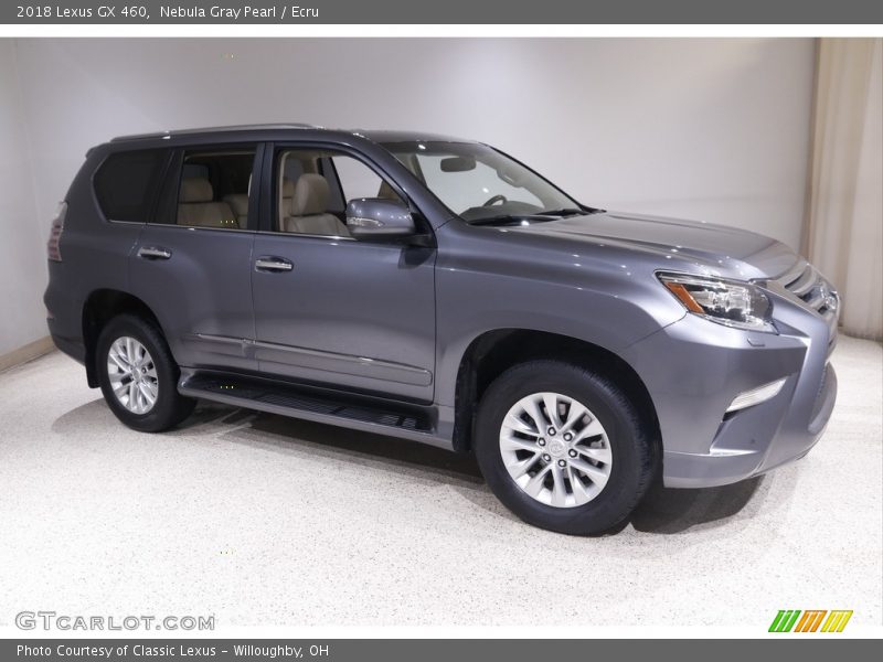 Nebula Gray Pearl / Ecru 2018 Lexus GX 460
