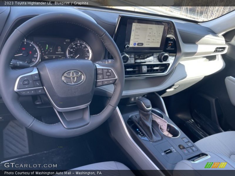 Blueprint / Graphite 2023 Toyota Highlander LE