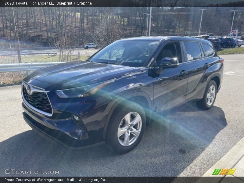 Blueprint / Graphite 2023 Toyota Highlander LE