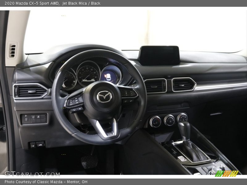 Jet Black Mica / Black 2020 Mazda CX-5 Sport AWD